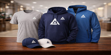 Apparel → T-Shirts, Hoodies, Jackets, Caps