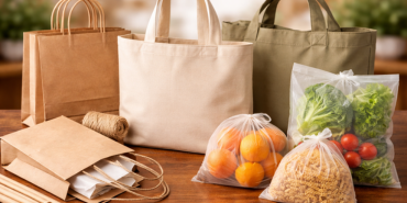 Bags & Packaging → Paper Bags, Reusable Bags, Biodegradable Bags