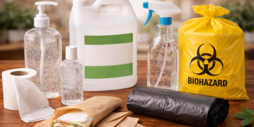 Sanitization → Sanitizers, Disinfectants, Tissue, Garbage Bags, Biohazard Bags
